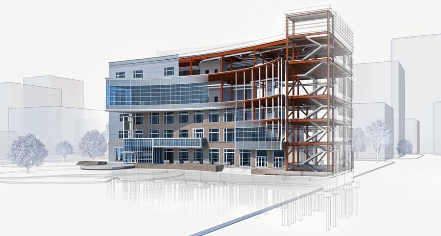 Modélisation d’un bâtiment BIM
